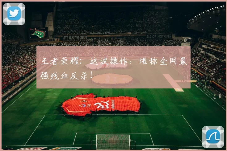 王者荣耀：这波操作，堪称全网最强残血反杀！