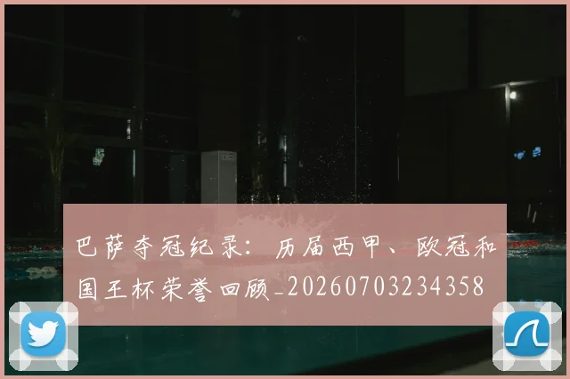 巴萨夺冠纪录：历届西甲、欧冠和国王杯荣誉回顾_20260703234358